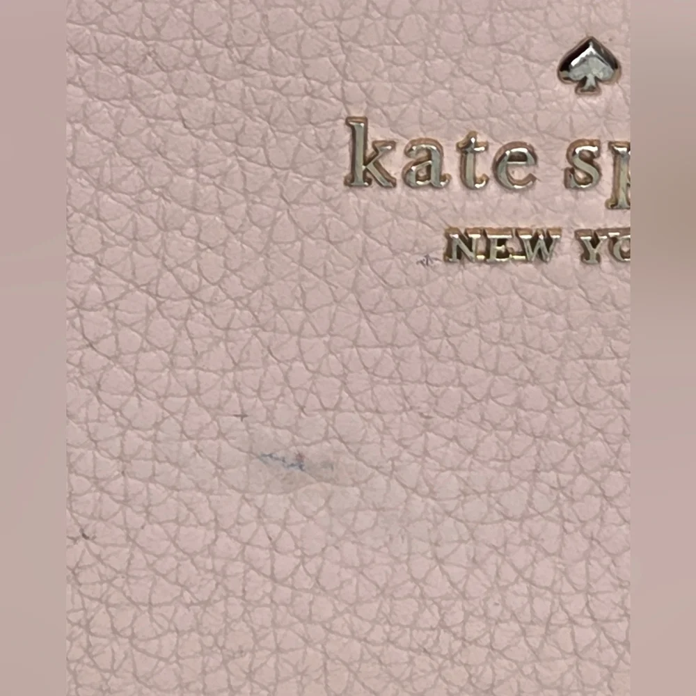 Kate Spade 6"x3" Inch Sprox Pink Leather Wallet - Picture 11 of 14